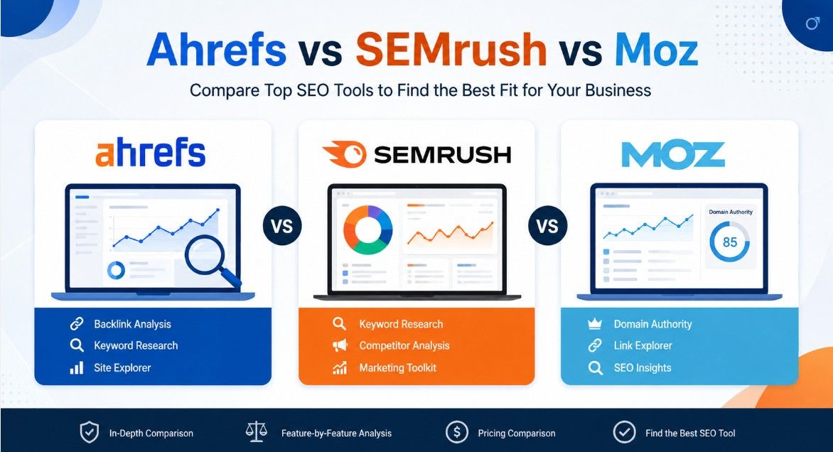 semrush vs ahrefs vs moz
